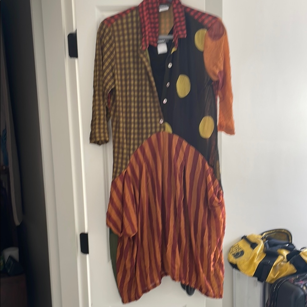 Colorful Patchwork Dress